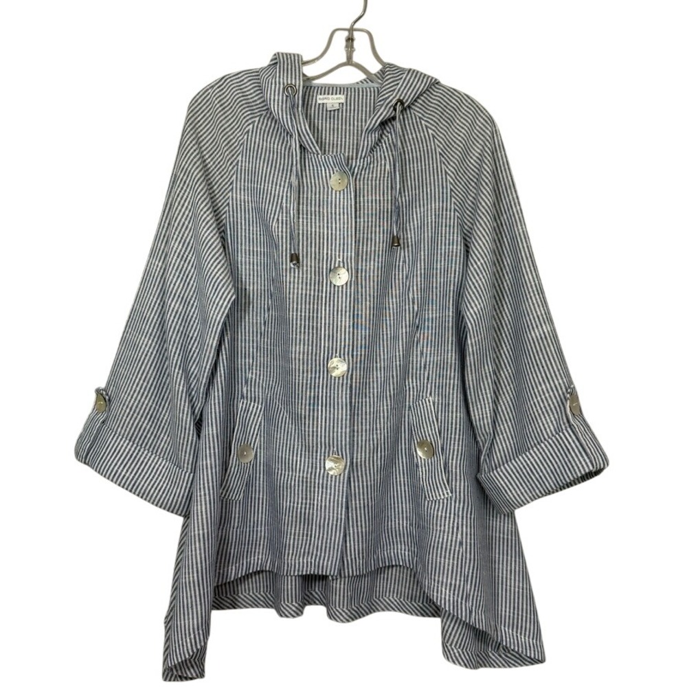 Sigrid Olsen Women's Lagenlook Jacket Size S Boho Oversized Minimalist‎ Layering